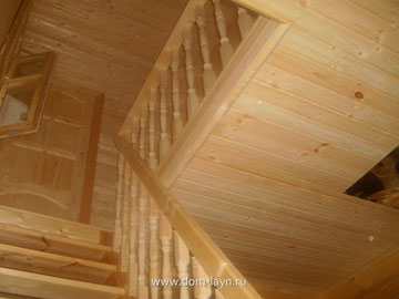 2й этап - внутренняя отделка деревянного дома