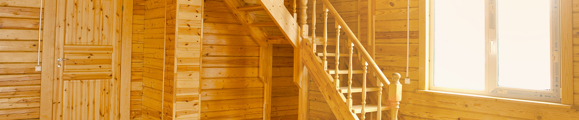 Внутренняя отделка деревянного дома из бруса