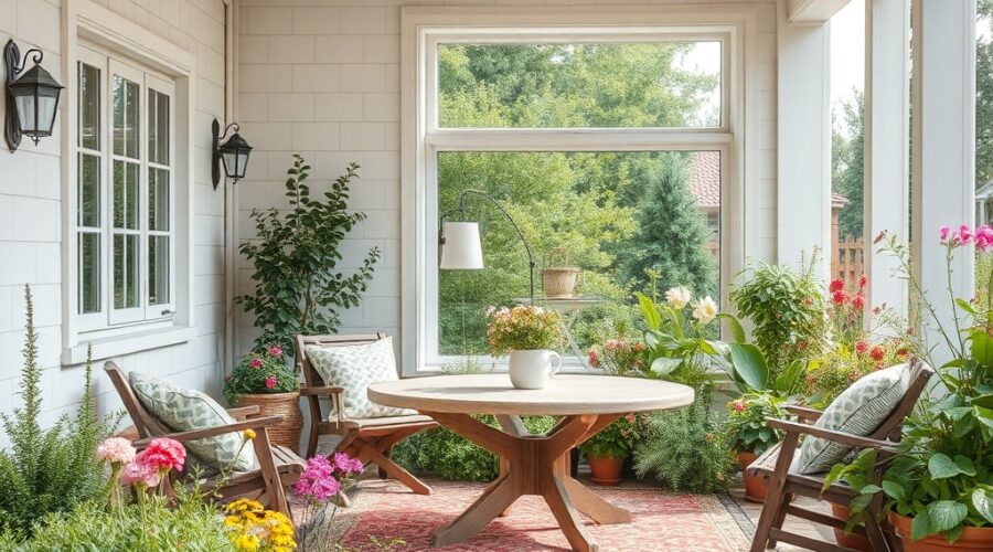 dom-layn.ru | Зона отдыха с беседкой на участке загородного дома